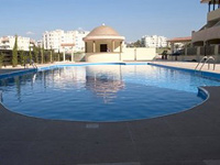 kato paphos apartment with communal pool