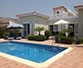 holiday villa with pool in paphos